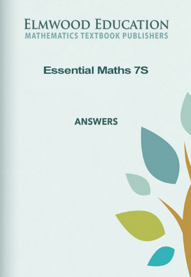 Essential Maths 7S Answers